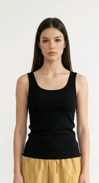 Tætsiddende tanktop