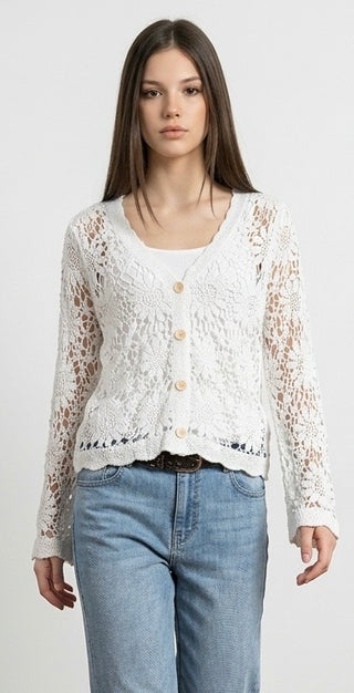 Blonde cardigan