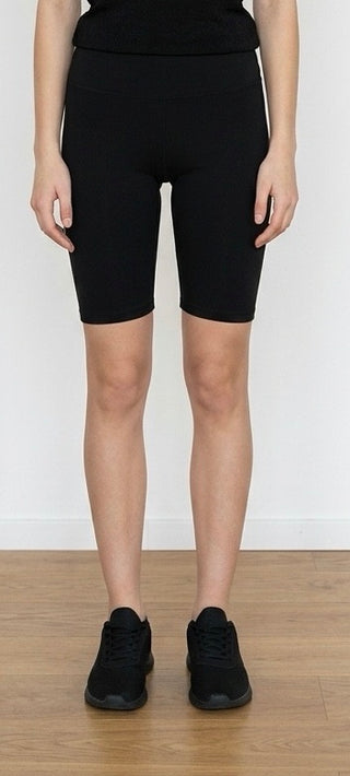 korte stræk og shaping leggings sorte