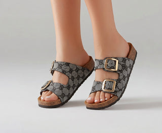 Sandal, sort