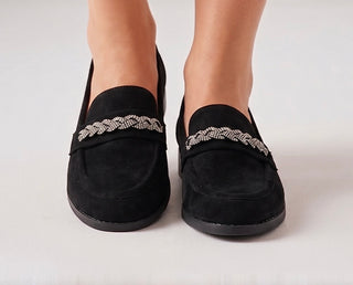 Loafers med sølv