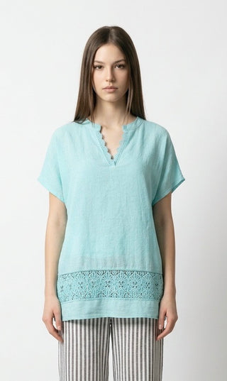 Bluse, sort