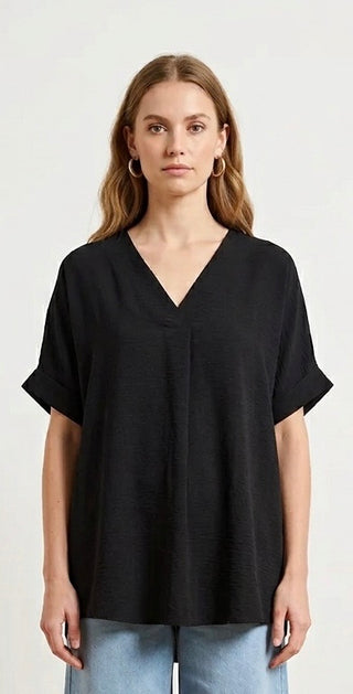 Bluse, blå
