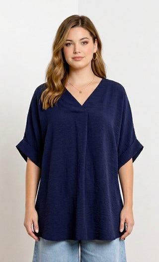Bluse, lyseblå