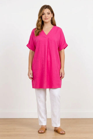 Tunika kjole, pink